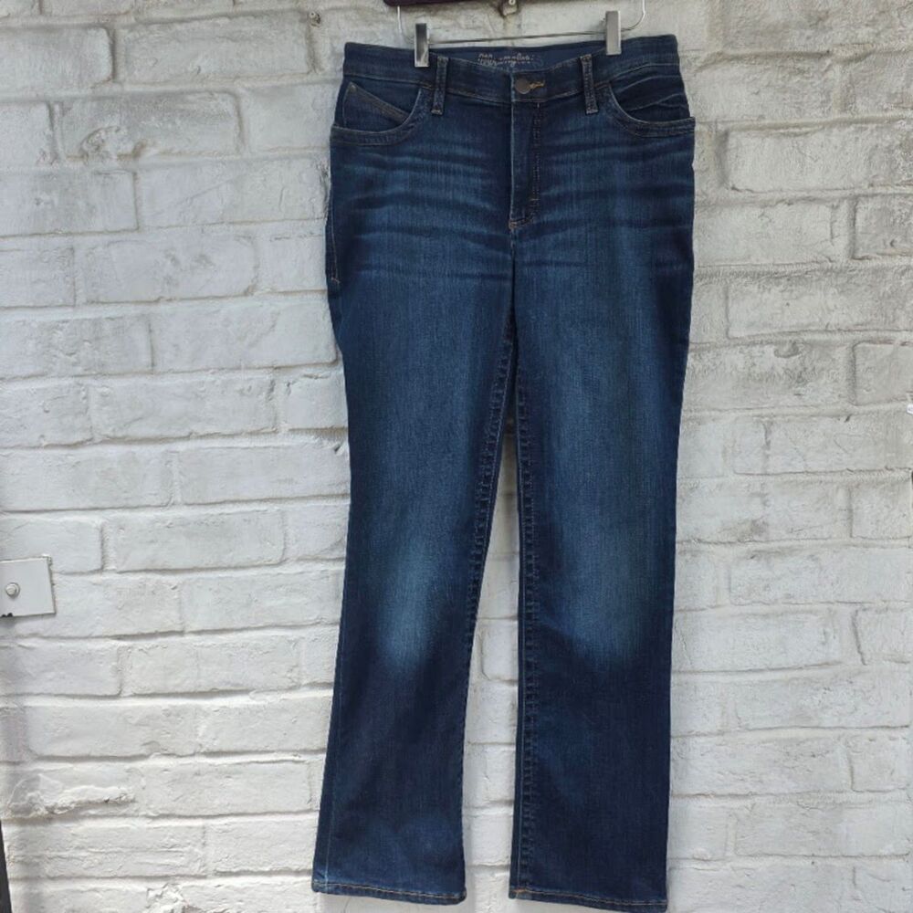 Wrangler Willow Ultimate Riding Jeans Q-Baby Mid Rise Dark Wash Bootcut 11x34